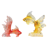 Set Tượng Resin Song Ngư Vượng Phát – Rubis Élégance-TƯỢNG TRANG TRÍ-CẬU HAI HOME DECOR-CẬU HAI HOME DECOR