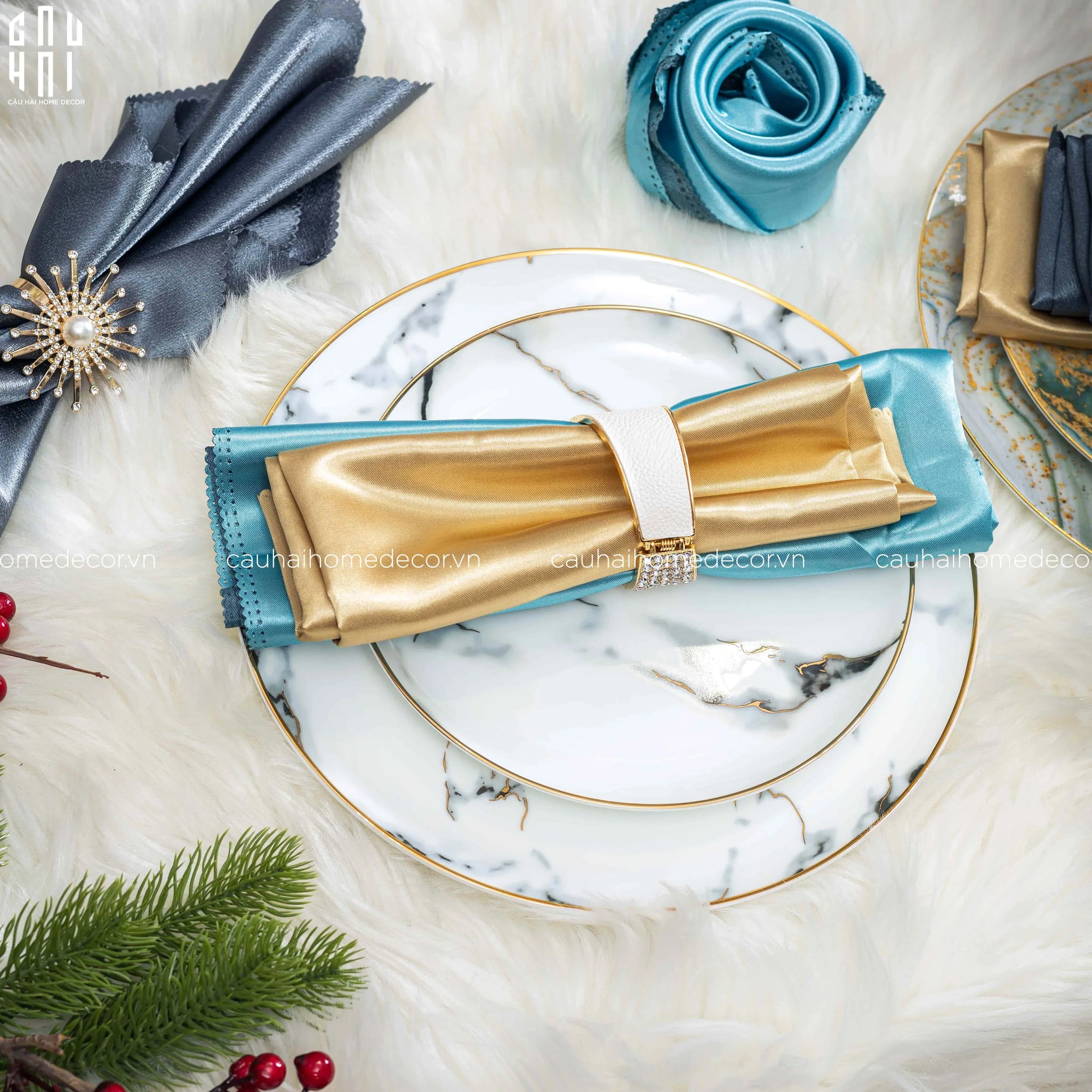 SILK NAPKIN - CẬU HAI HOME DECOR