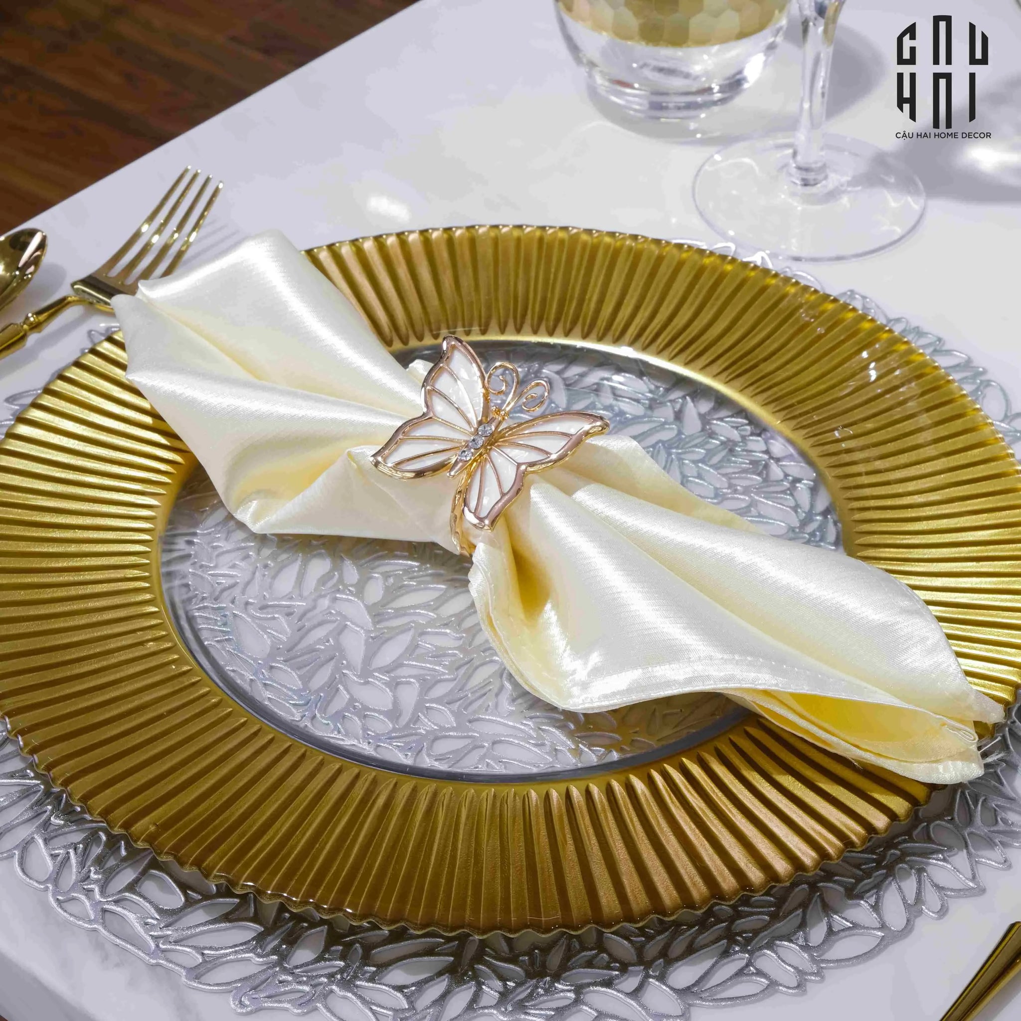 SILK NAPKIN CORNER - CẬU HAI HOME DECOR
