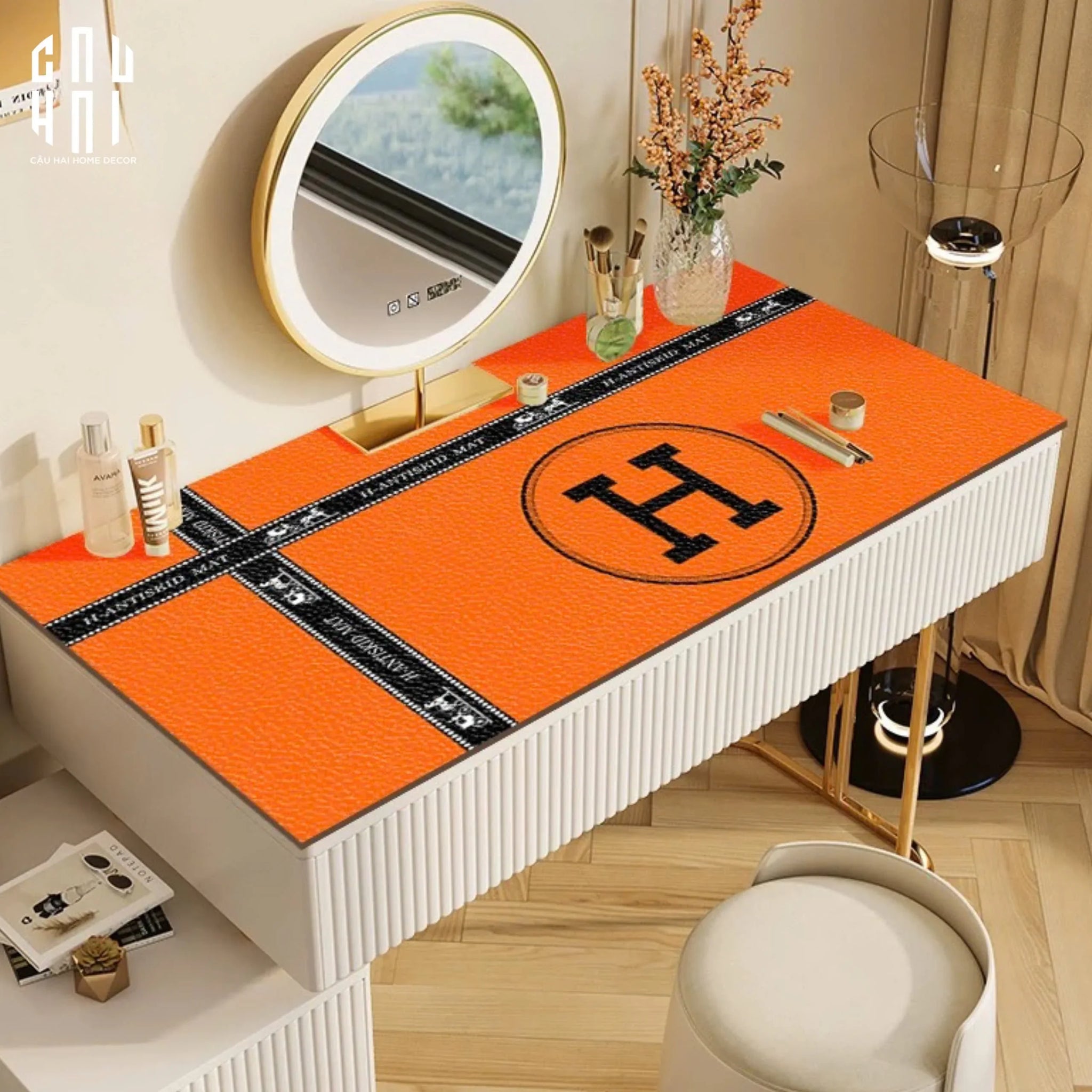 Tấm Lót Bàn Ribbon Helios 50X100-CẬU HAI HOME DECOR