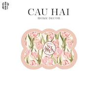 Tấm Lót Microfiber Natural Pinky 30X40-CẬU HAI HOME DECOR