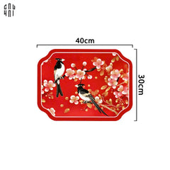 Tấm Lót Microfiber Red Blossom Spring 30X40Cm-CẬU HAI HOME DECOR