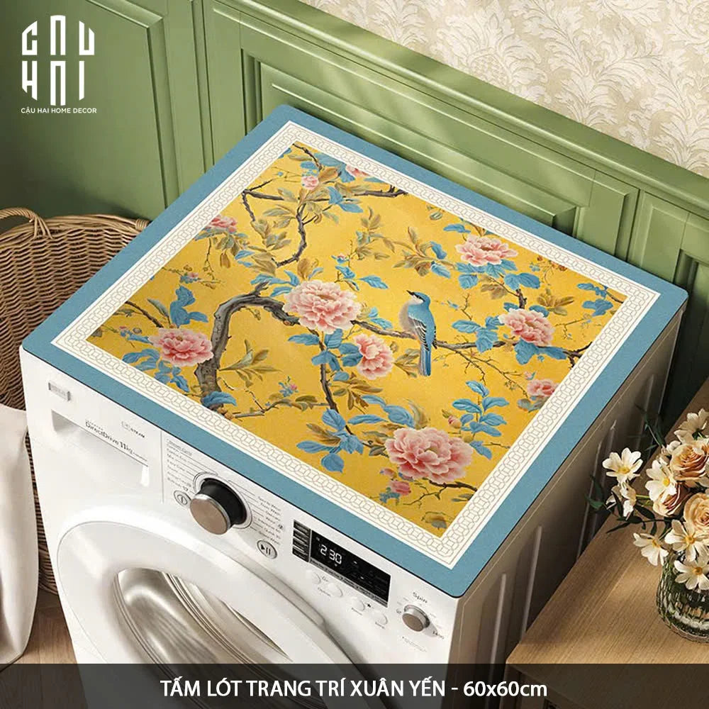 TẤM LÓT TRANG TRÍ XUÂN YẾN - PLACEMAT "XUÂN YẾN" 50x50 - CẬU HAI HOME DECOR