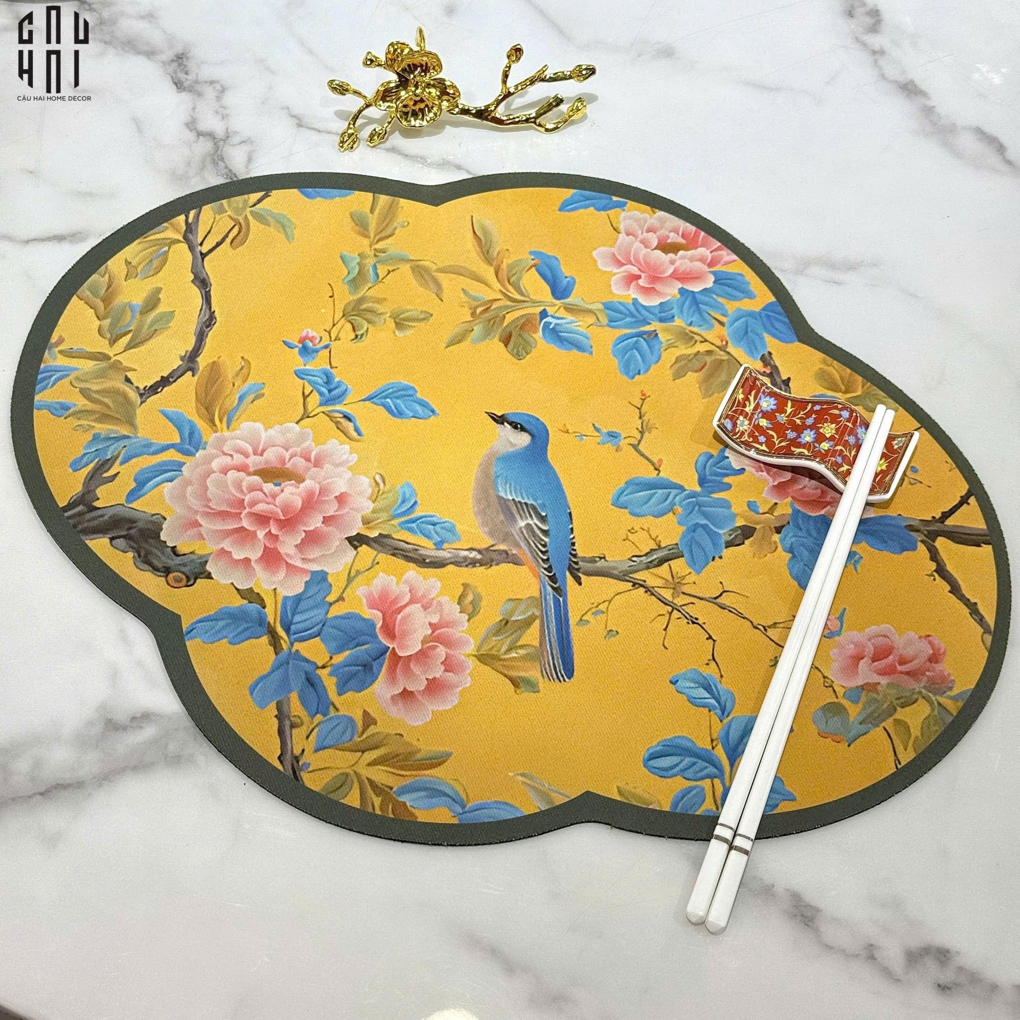 TẤM LÓT XUÂN YẾN - PLACEMAT "XUÂN YẾN" 35X45CM - CẬU HAI HOME DECOR