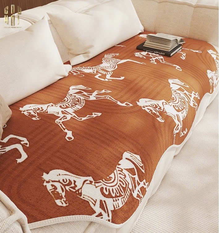 TẤM PHỦ SOFA - 90x150 - ARRAKIS CAVALIER - CẬU HAI HOME DECOR
