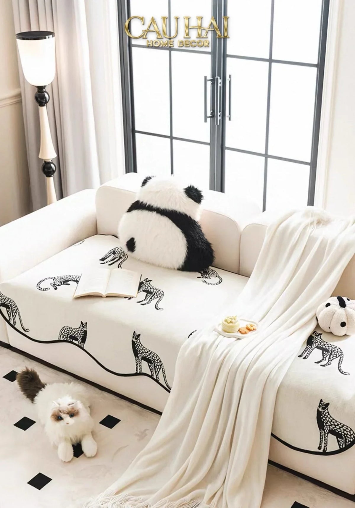 Tấm Phủ Sofa - 90X210 - Panther Squad-NỘI THẤT-Đối tác tại Trung Quốc theo từng đơn đặt hàng-CẬU HAI HOME DECOR