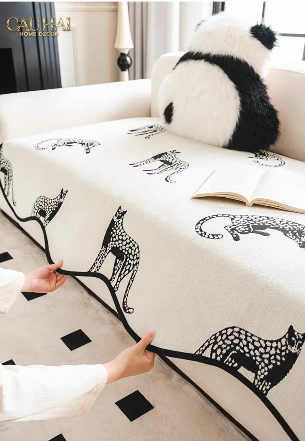 Tấm Phủ Sofa - 90X210 - Panther Squad-NỘI THẤT-Đối tác tại Trung Quốc theo từng đơn đặt hàng-CẬU HAI HOME DECOR