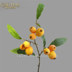 Tết Couture - Cành Hồng Bì 105CM-CẬU HAI HOME DECOR