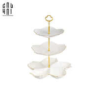 Tết Couture - Đĩa Bánh 3 Tầng Jasmine Étagère Trois Niveaux-CẬU HAI HOME DECOR