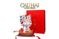 Tết Couture - Gift Set Tượng Mèo Kim Lân Song Hỷ - Vượng Tài-CẬU HAI HOME DECOR