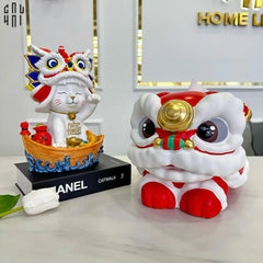 Tết Couture - Hộp Khăn Giấy Kỳ Lân Khai Niên-CẬU HAI HOME DECOR