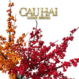 Tết Couture - Set 2 Cành Đào Đông Cát Hỷ – Silk Floral Branches-Hoa Lụa-Cậu Hai Home Decor-CẬU HAI HOME DECOR