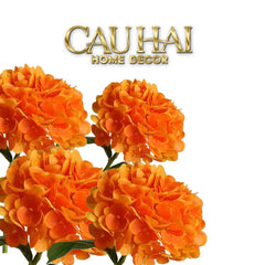 Tết Couture - Set 2 Cành Hoa Cẩm Tú Hydrangea Festive – Silk Floral Branches-CẬU HAI HOME DECOR