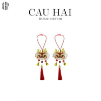 Tết Couture - Set 2 Dây Treo Lân May Mắn-CẬU HAI HOME DECOR