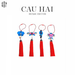Tết Couture - Set 4 Dây Treo Điểm Thuý Thanh Xuân-CẬU HAI HOME DECOR