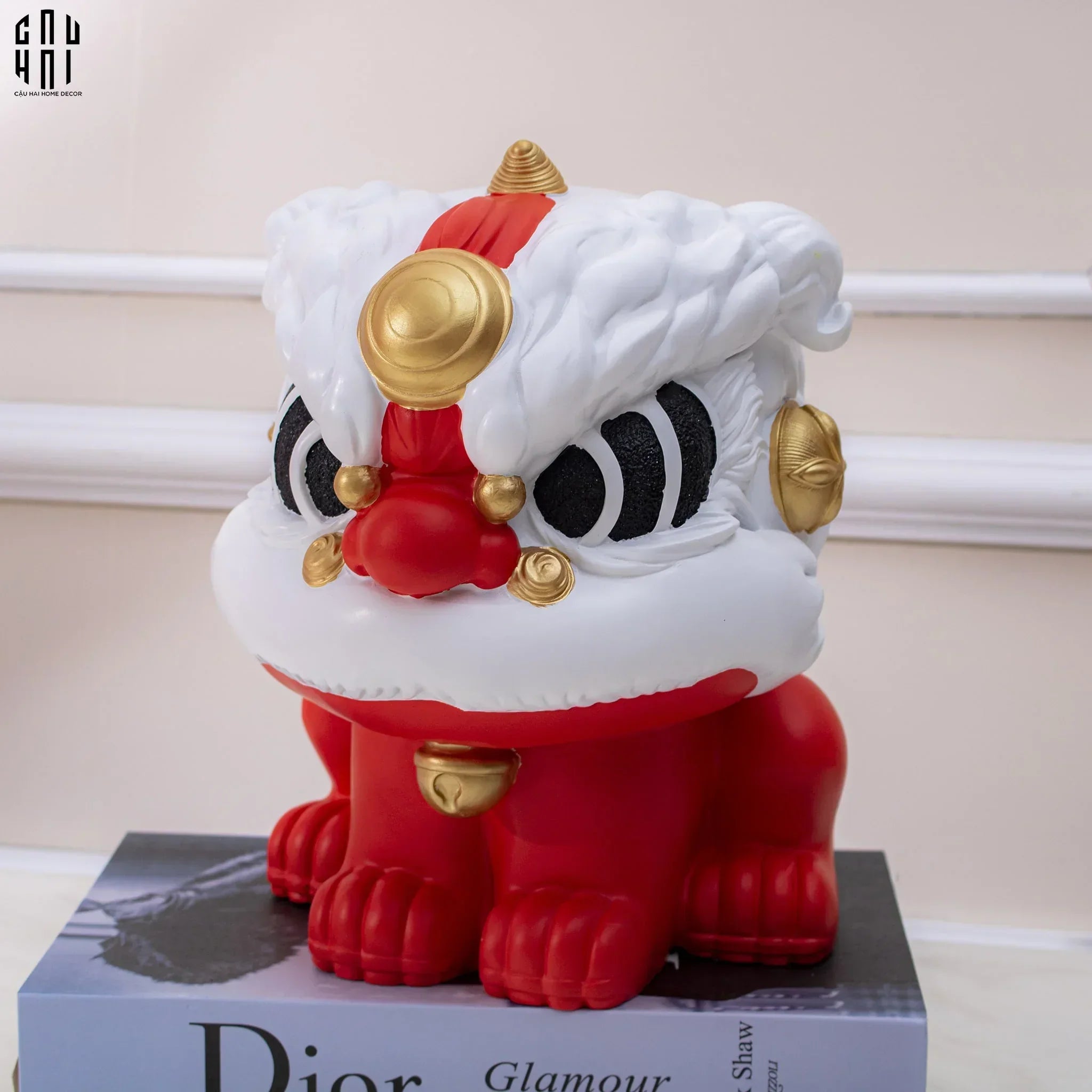 Tết Couture - Tượng Kim Lân Hoàng Kỳ 25-CẬU HAI HOME DECOR