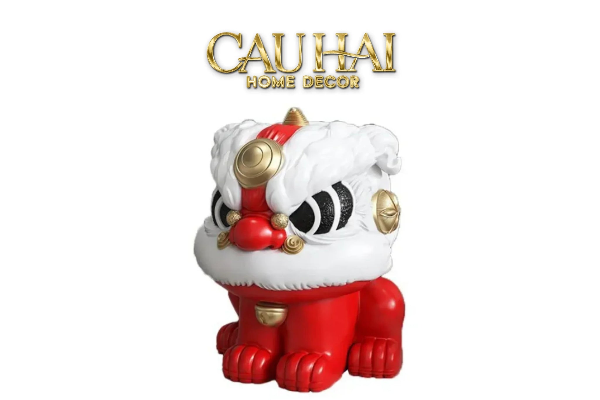 Tết Couture - Tượng Kim Lân Hoàng Kỳ 25-CẬU HAI HOME DECOR