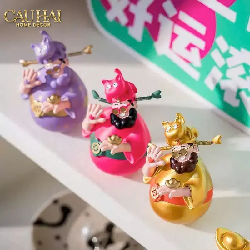 Tết Couture - Tượng Kim Thần Tài Hí Lộc-CẬU HAI HOME DECOR