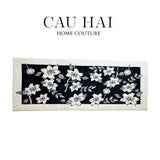 THẢM BED DỆT KIM 60X160 NOCTURNE FLORALE - CẬU HAI HOME DECOR