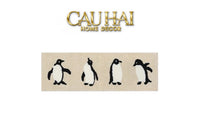 Thảm Bed Dệt Kim 80X160 - Penguin Parade-CẬU HAI HOME DECOR