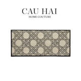 THẢM BED LEN 60x160 CANNAGE D.O IVORY - CẬU HAI HOME DECOR