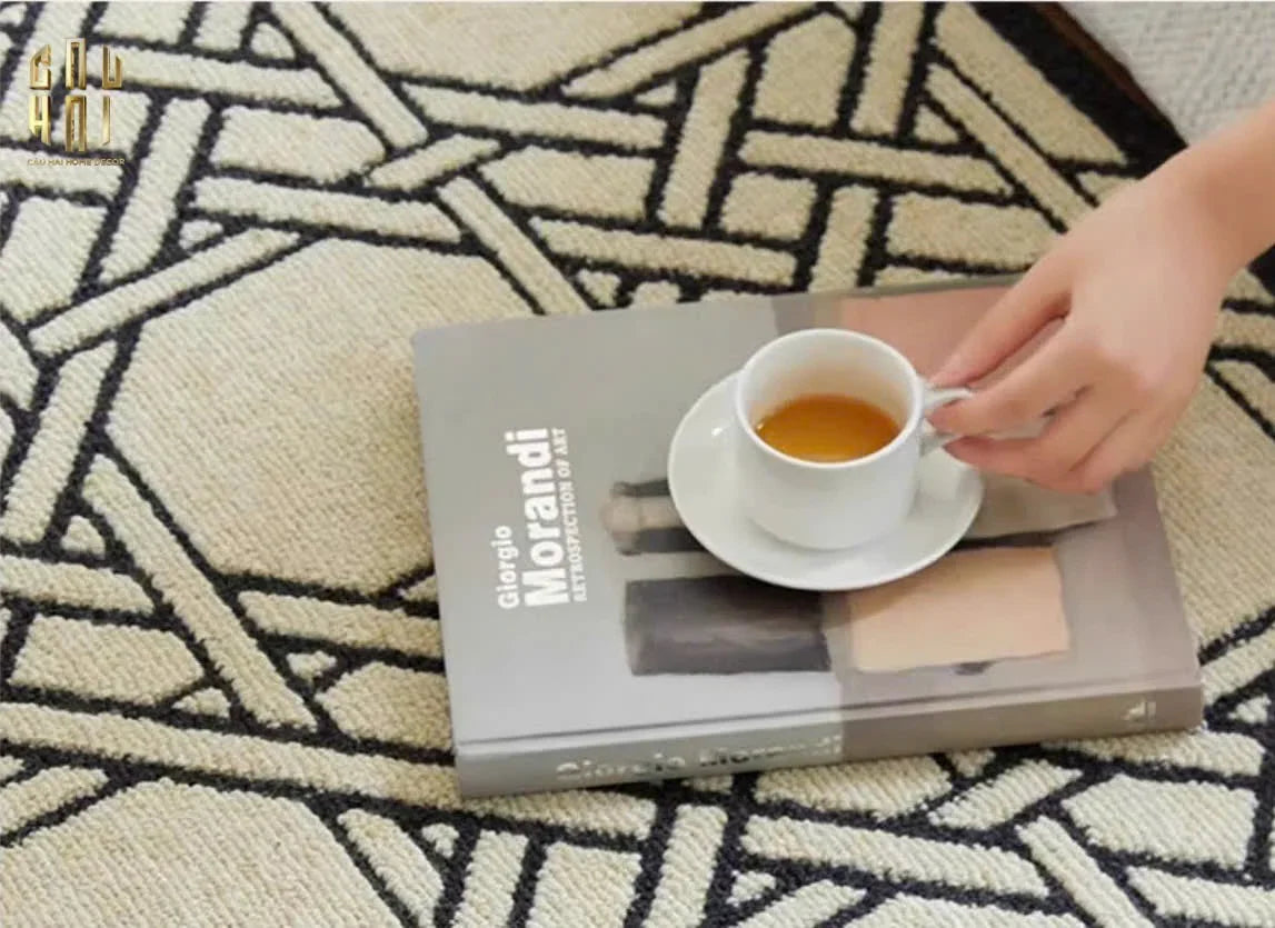 THẢM BED LEN 60x160 CANNAGE D.O IVORY - CẬU HAI HOME DECOR