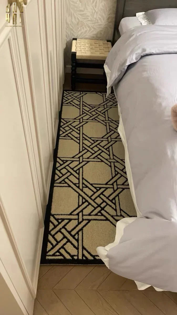 THẢM BED LEN 60x160 CANNAGE D.O IVORY - CẬU HAI HOME DECOR
