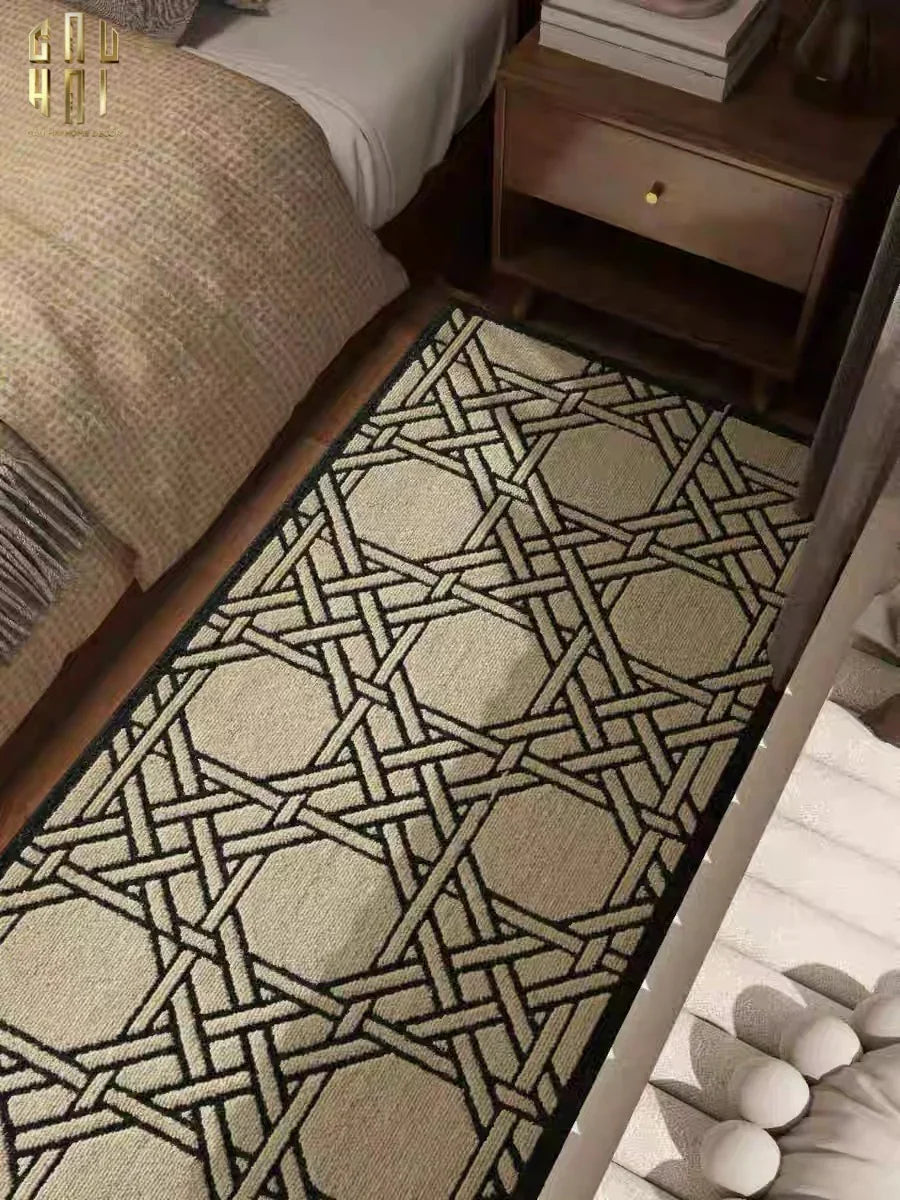 THẢM BED LEN 60x160 CANNAGE D.O IVORY - CẬU HAI HOME DECOR