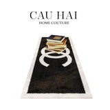 THẢM BED SỢI DỆT 80X200 - NOIRE ICONIQUE COCO SPÉCIALE ÉDITION - CẬU HAI HOME DECOR