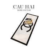 THẢM BED SỢI DỆT 80X200 - BLANCHE ICONIQUE COCO SPÉCIALE ÉDITION - CẬU HAI HOME DECOR