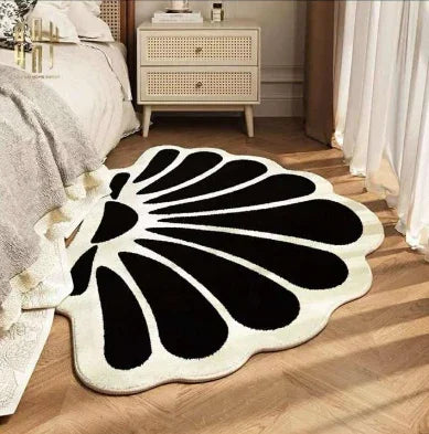 THẢM BED SỢI DỆT SHELL BLOOM 70x110CM - CẬU HAI HOME DECOR