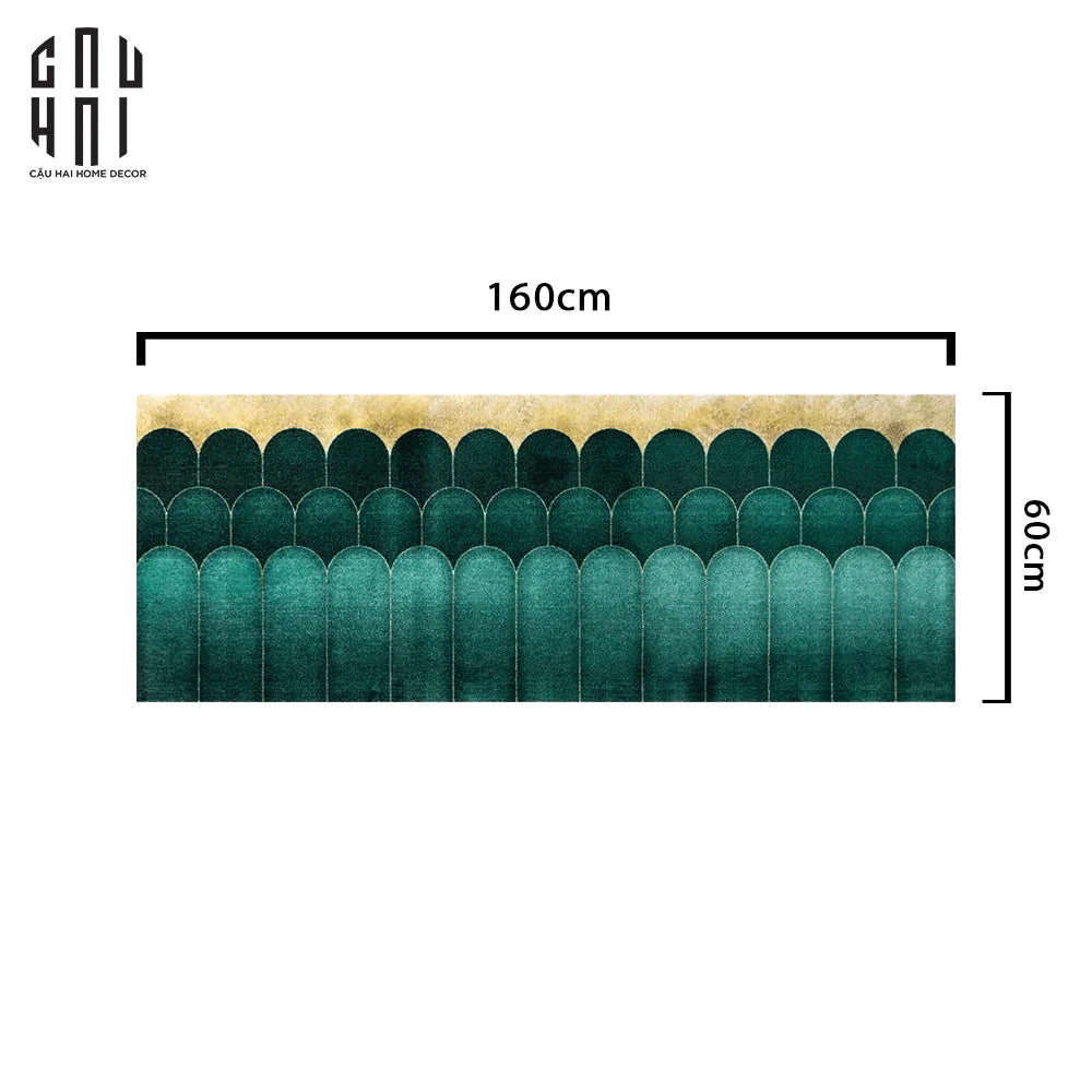 THẢM BED MIST 60X160 CM - CẬU HAI HOME DECOR