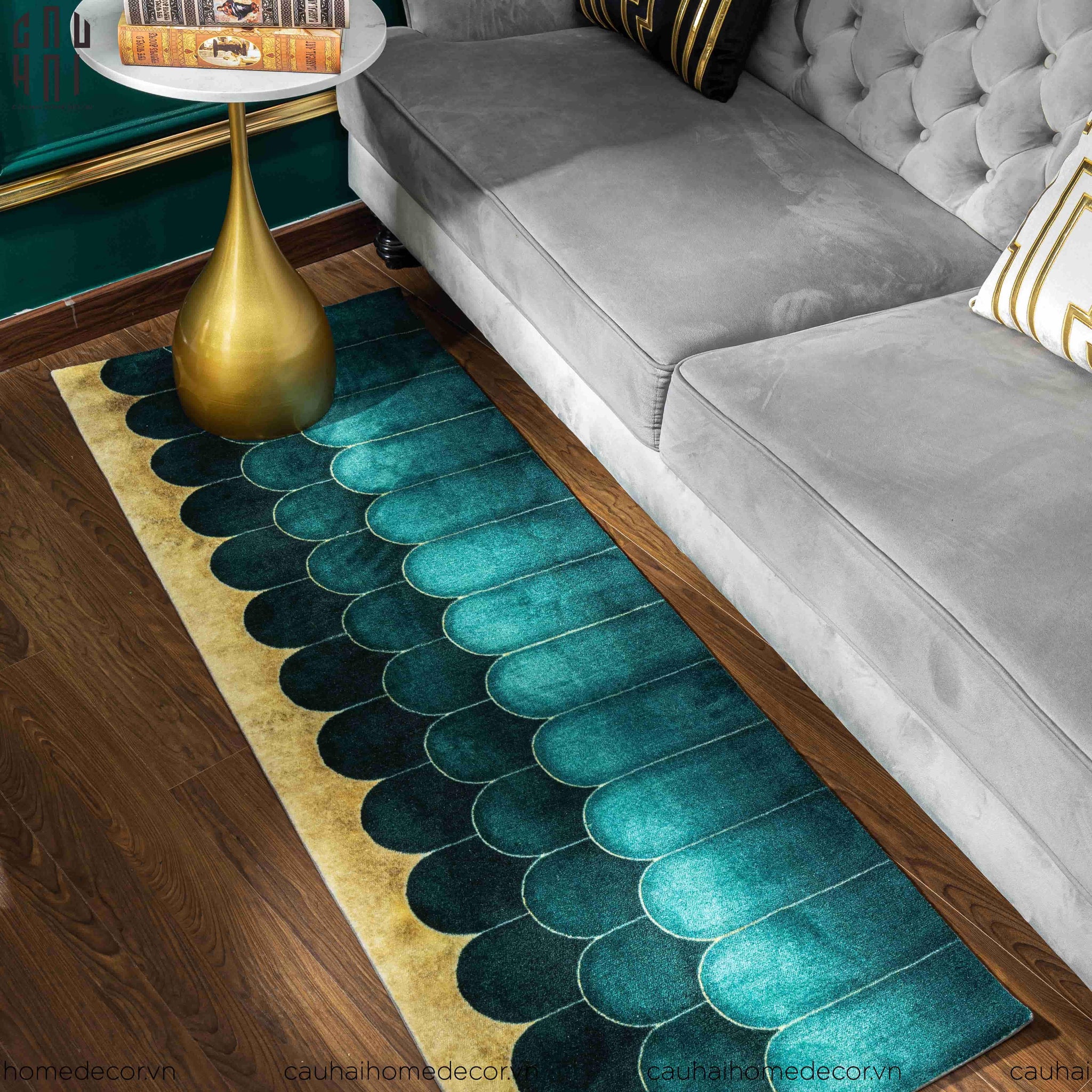 THẢM BED MIST 60X160 CM - CẬU HAI HOME DECOR