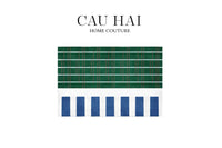 Thảm Bed Nhung Bỉ 80×160 - Emerald Sonata Keys-CẬU HAI HOME DECOR