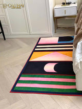 THẢM BED NHUNG BỈ 80x160 - POPART GEOMETRIC - CẬU HAI HOME DECOR