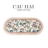 THẢM BED NHUNG BỈ 80X180 LA MUSE - CẬU HAI HOME DECOR