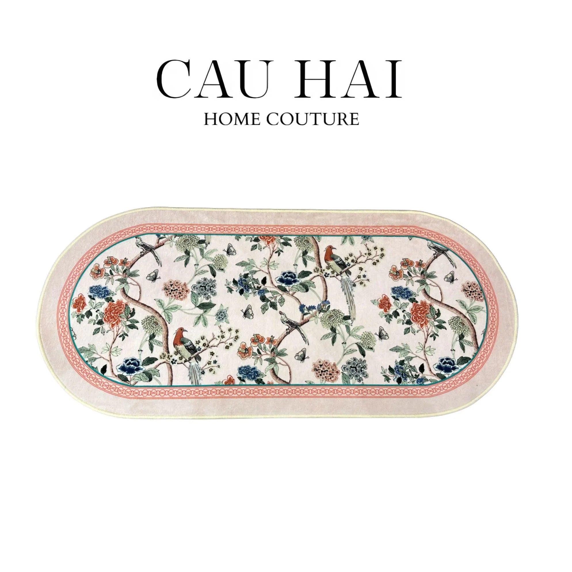 THẢM BED NHUNG BỈ 80X180 LA MUSE - CẬU HAI HOME DECOR