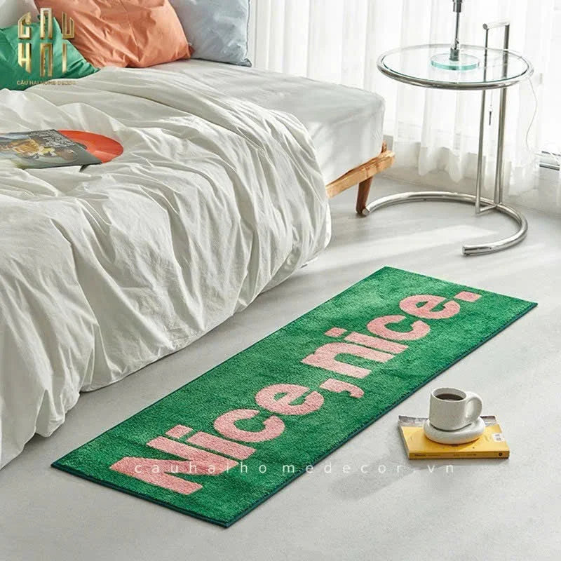 Thảm Bed Sợi Dệt 50X160 - Nice & Nice-CẬU HAI HOME DECOR