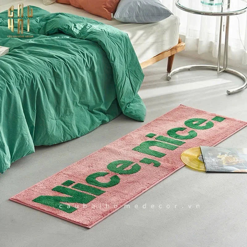 Thảm Bed Sợi Dệt 50X160 - Nice & Nice-CẬU HAI HOME DECOR
