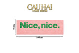 Thảm Bed Sợi Dệt 50X160 - Nice & Nice-THẢM TRÒN - THẢM BED-Đối tác tại Trung Quốc theo từng đơn đặt hàng-Pink-CẬU HAI HOME DECOR