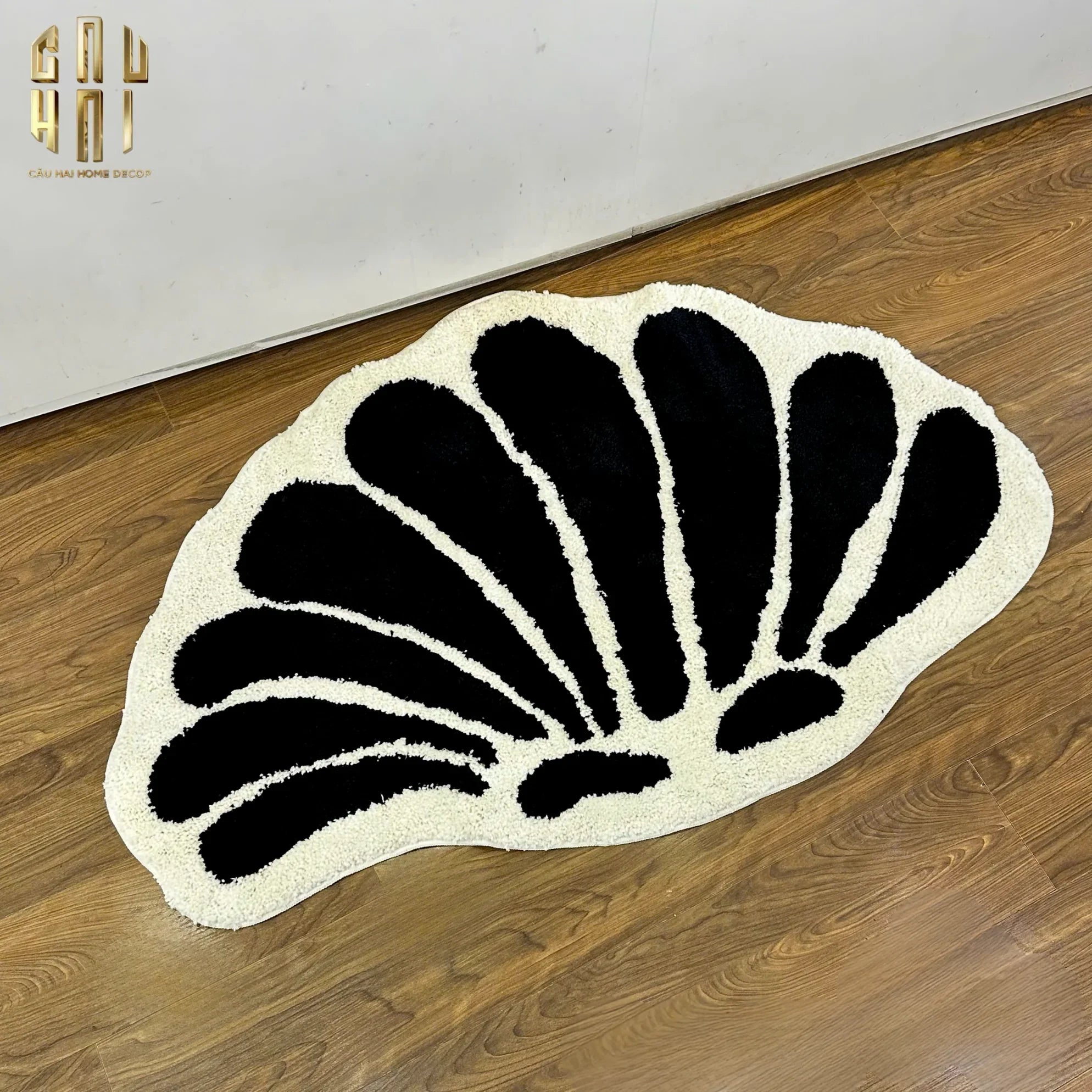 Thảm Bed Sợi Dệt Shell Bloom 70X110Cm - CẬU HAI HOME DECOR