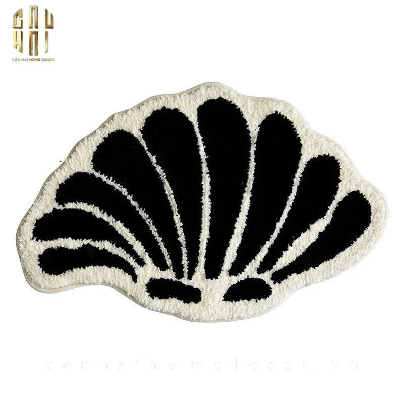 Thảm Bed Sợi Dệt Shell Bloom 70X110Cm - CẬU HAI HOME DECOR