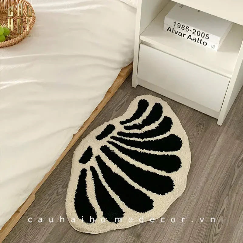 Thảm Bed Sợi Dệt Shell Bloom 70X110Cm-CẬU HAI HOME DECOR
