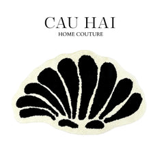 Thảm Bed Sợi Dệt Shell Bloom 70X110Cm-CẬU HAI HOME DECOR