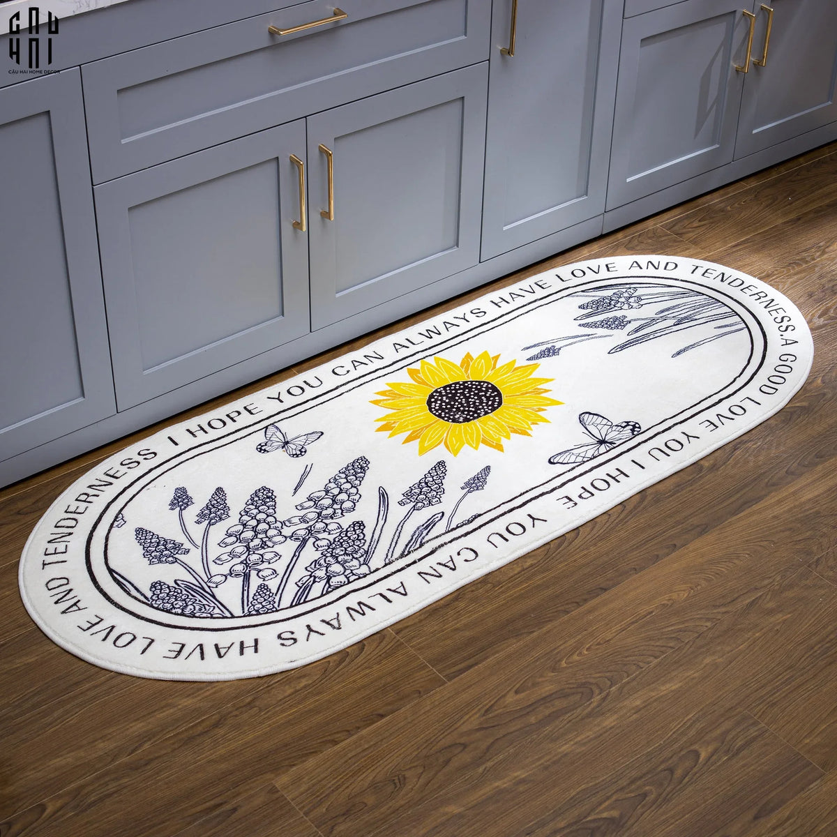 Thảm Bed Sunflower-THẢM BED-Đối tác tại Trung Quốc theo từng đơn đặt hàng-CẬU HAI HOME DECOR