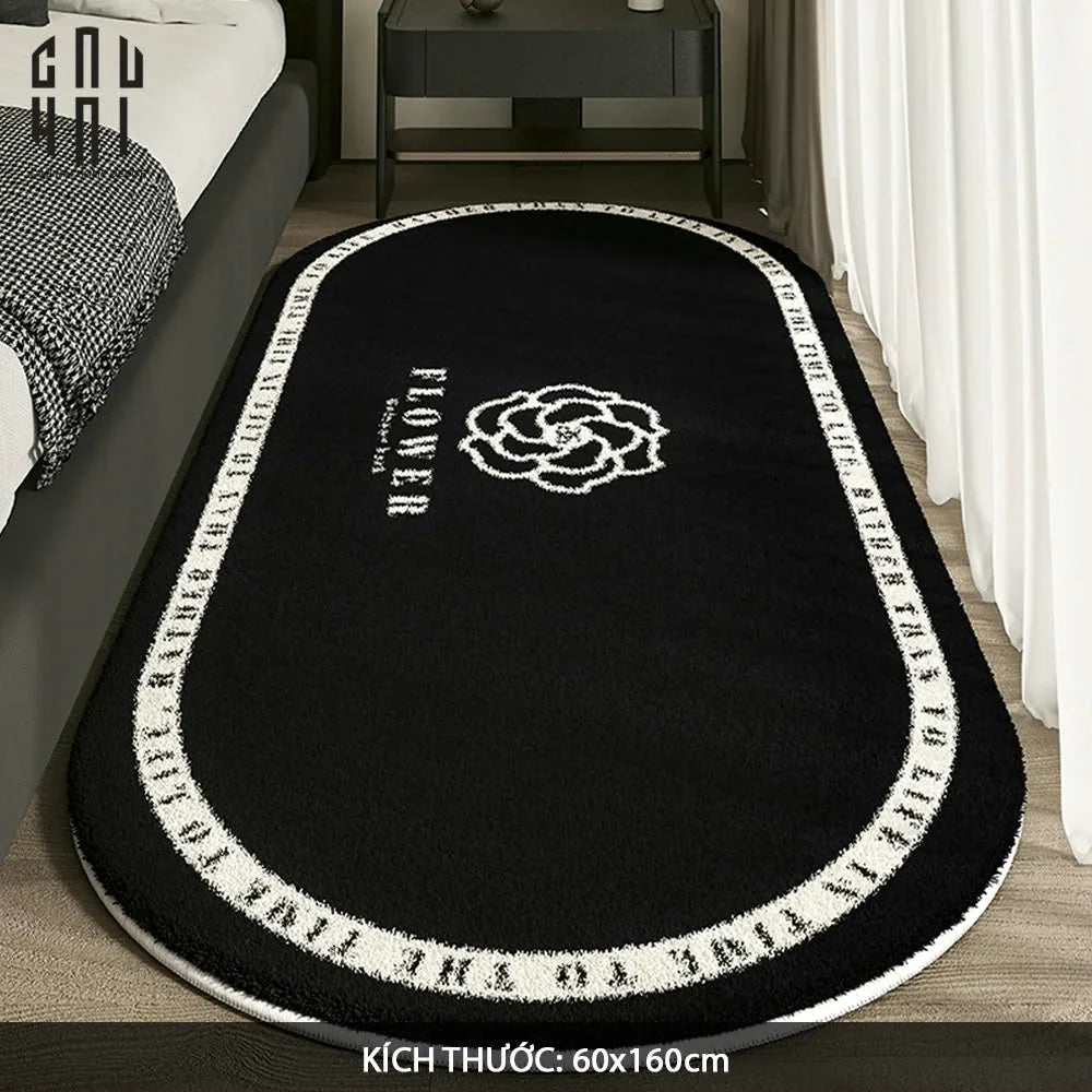 Thảm Bedding Dệt Kim - 60x160 Luxury Camélia-CẬU HAI HOME DECOR