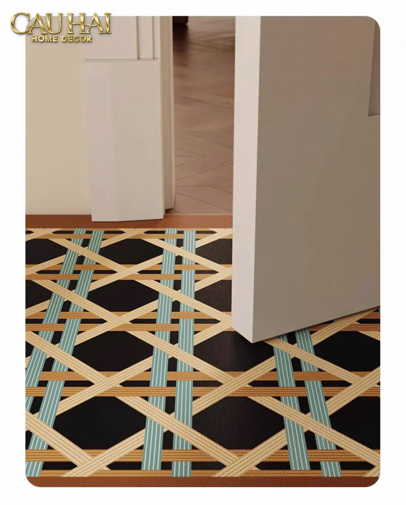 THẢM BẾP DA 45X150 - AMBER CANNAGE - CẬU HAI HOME DECOR