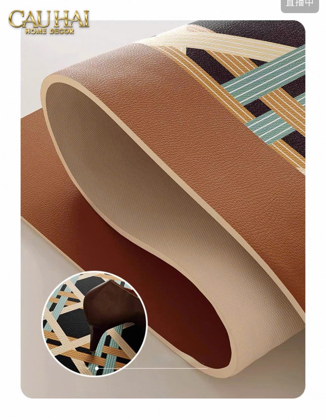 THẢM BẾP DA 45X150 - AMBER CANNAGE - CẬU HAI HOME DECOR