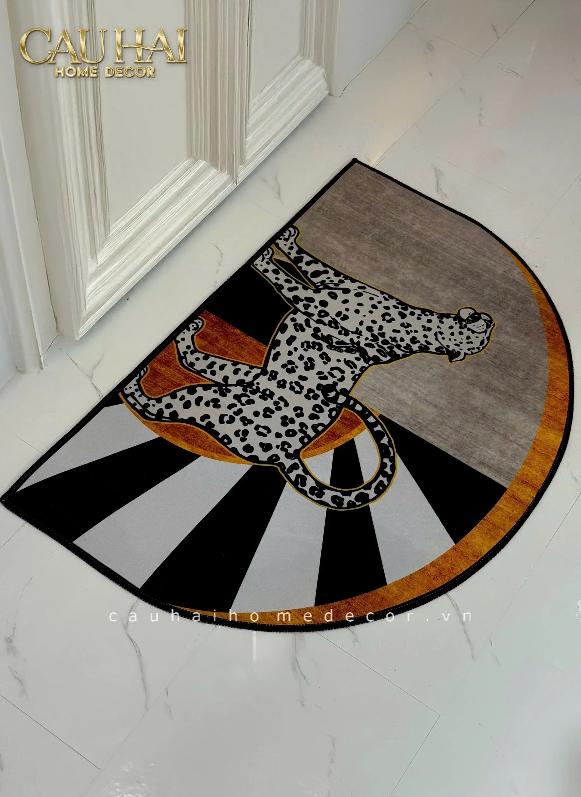 THẢM CỬA 60X90 - LA PANTHÈRE IMPÉRIALE - CẬU HAI HOME DECOR