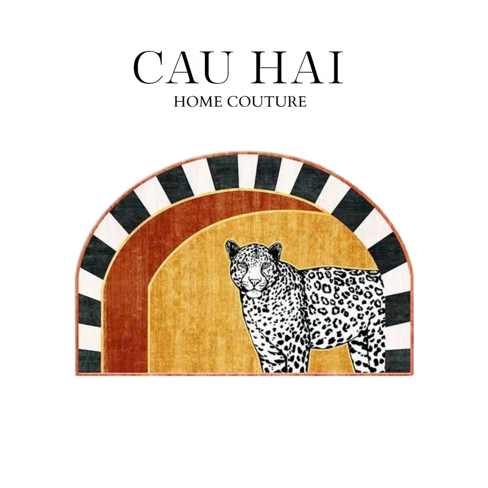 THẢM CỬA 60X90 - PANTHÈRE DE CIRQUE - CẬU HAI HOME DECOR